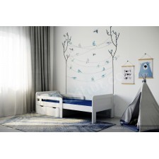 מיטת ילדים מתכווננת עץ מלא דגם 710L